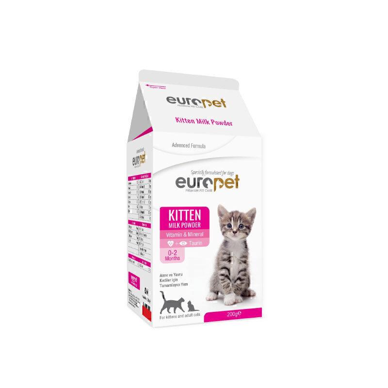 شیر خشک گربه یوروپت Europet Cat Milk Powder وزن 200 گرم